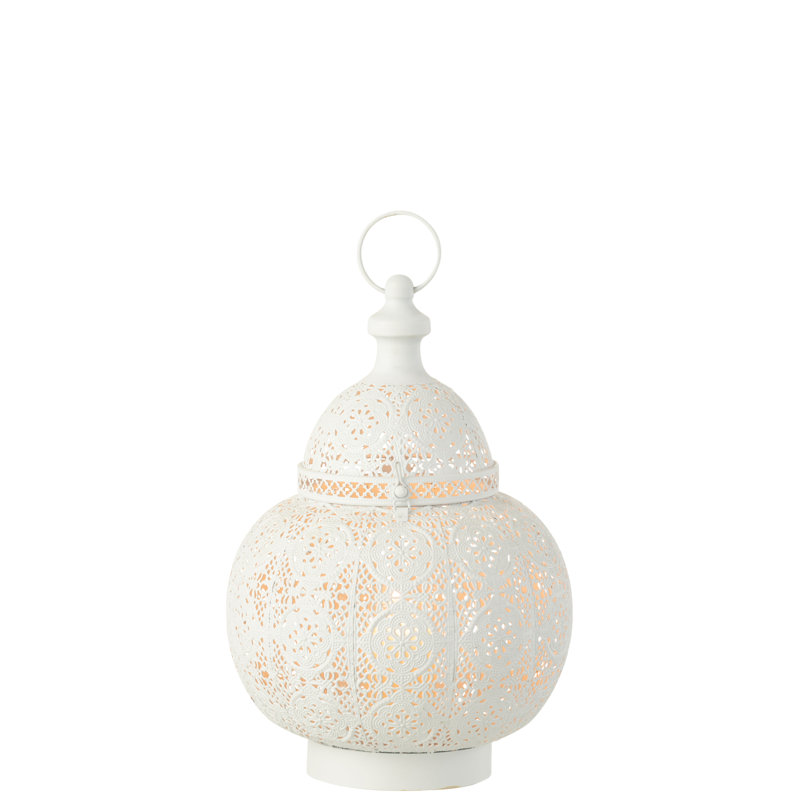 Glass Tabletop Lantern