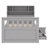 Twin Size Captain Platform Bed Frame With Shelves And Drawers