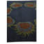 Tapis bleu marine 8 pi Carris Parris