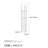 Scandinavian Style Floor Lamp, Black Metal Body, 9.8 x 9.8 x 51.2 inches | Max 40W, E27 Socket, 13.8 ft Double Insulated Cable | Elegant On/Off Switch, Ideal for Living Room & Bedroom, Durable & Stylish Design-1094838945-1094838950
