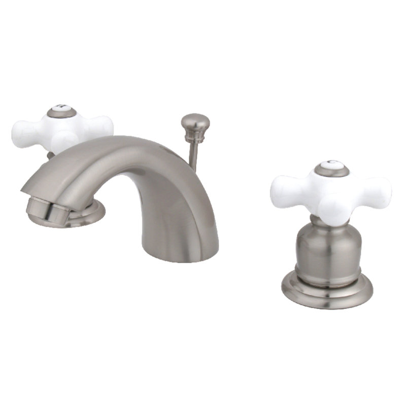 Robinet de salle de bain Kingston, Nickel brossé