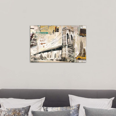 Manhattan by Tyler Burke - Wrapped Canvas Print