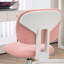 Mignonne chaise de bureau sans accoudoirs