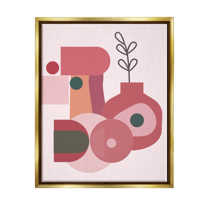 Art mural sur toile Stupell Industries, H 21 po x l 17 po x P 1,7 po, Cadre flottant noir de jais