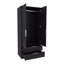 Armoire, rangement pour chambre à coucher, noir