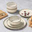 Services de vaisselle 16 pièces Latitude Run®, assiettes et bols en grès, ensemble de vaisselle résistant aux éclats et aux fissures | Va au lave-vaisselle et au micro-ondes-1780945640