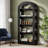 70.87" H 5-Tier Arched Bookcase-835662215-809167697
