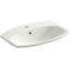 Cimarron® Vitreous China Rectangular Drop-In Bathroom Sink with Overflow-10940935-71926875