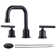 Widespread 2-handle Bathroom Faucet with Drain Assembly