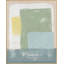 Serenity Colorblock 1 Painting by Lillian August