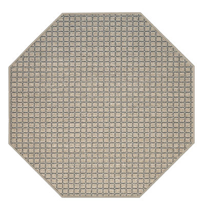 Tapis d'intérieur / extérieur beige touffeté Imo