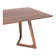 Stipe Walnut Solid Wood Dining Table
