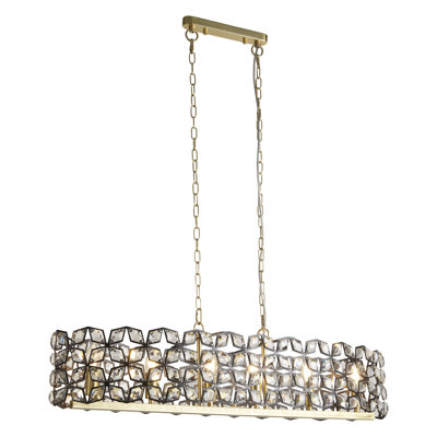 Orson 6 - Light Crystal Chandelier