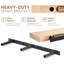 Tablettes flottantes pour mur, tablettes en bois massif de qualité supérieure avec support robuste, ensemble de 2, design moderne et élégant pour la décoration intérieure-2025529371
