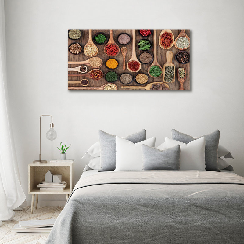 Spices And Herbs - Wrapped Canvas Print
