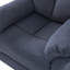 Fauteuil inclinable manuel berçant en lin 28 po-591439669
