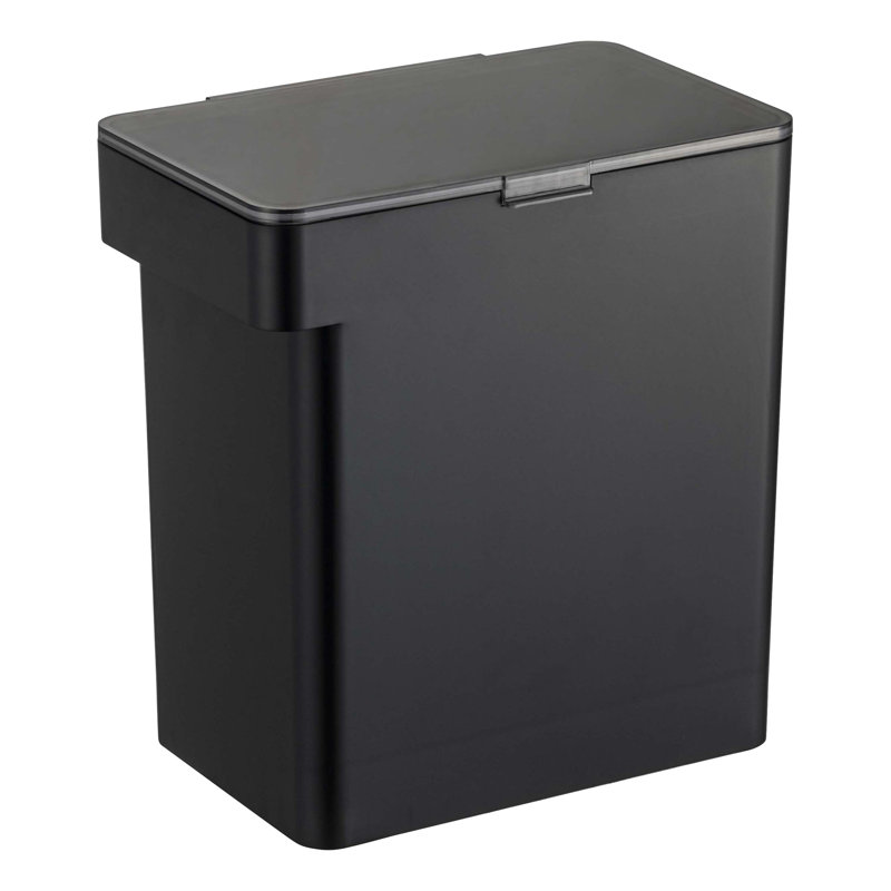 Large Black Airtight Plastic Pet Food Container