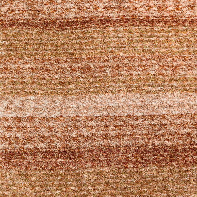Striped Indoor Rug, Round 6'