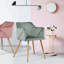 Sofiya 47cm H Velvet Upholstered Armchair-88674284-88674285