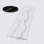 3x White Acrylic Piano Hinges 200 mm, Continuous Plastic Hinges