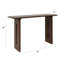 Console rectangulaire en bois d'acacia