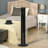 HOMCOM Freestanding Tower Fan Cooling For Home Bedroom With Oscillating, 3 Speed, 12H Timer, LED Sensor Panel, Remote Controller-98796229