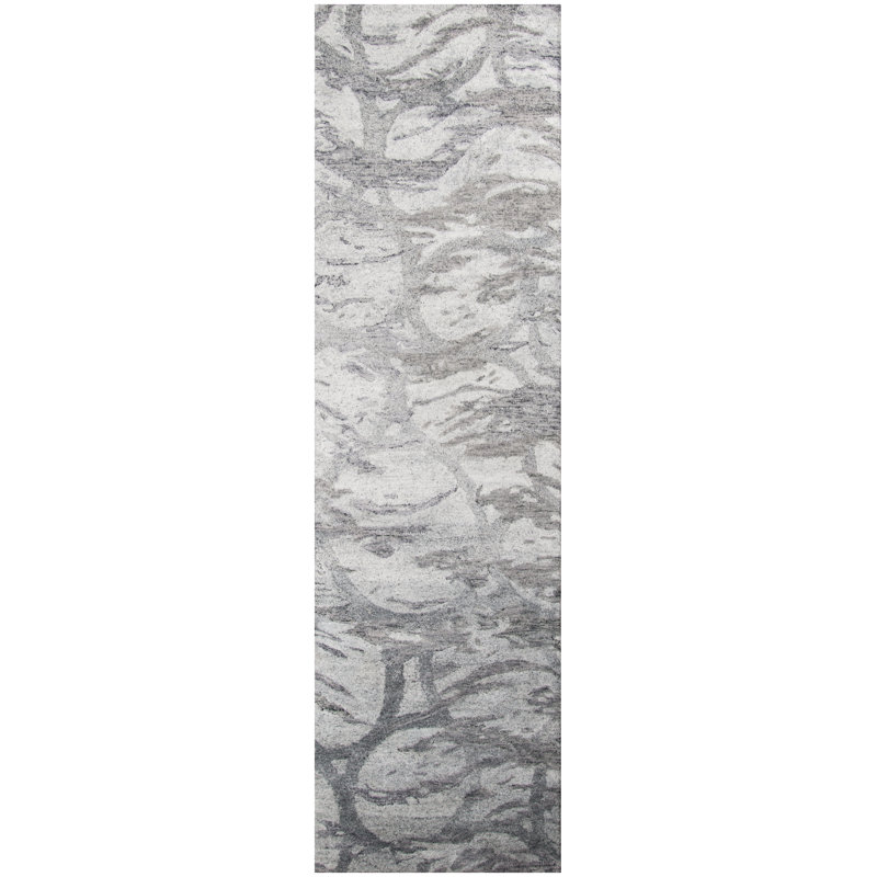Vallone Viscose Geometric Indoor Rug, Runner 2'3" x 8'