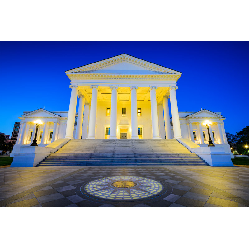 Virginia State Capitol by SeanPavonePhoto - Wrapped Canvas Print, 51cm H x 76cm W