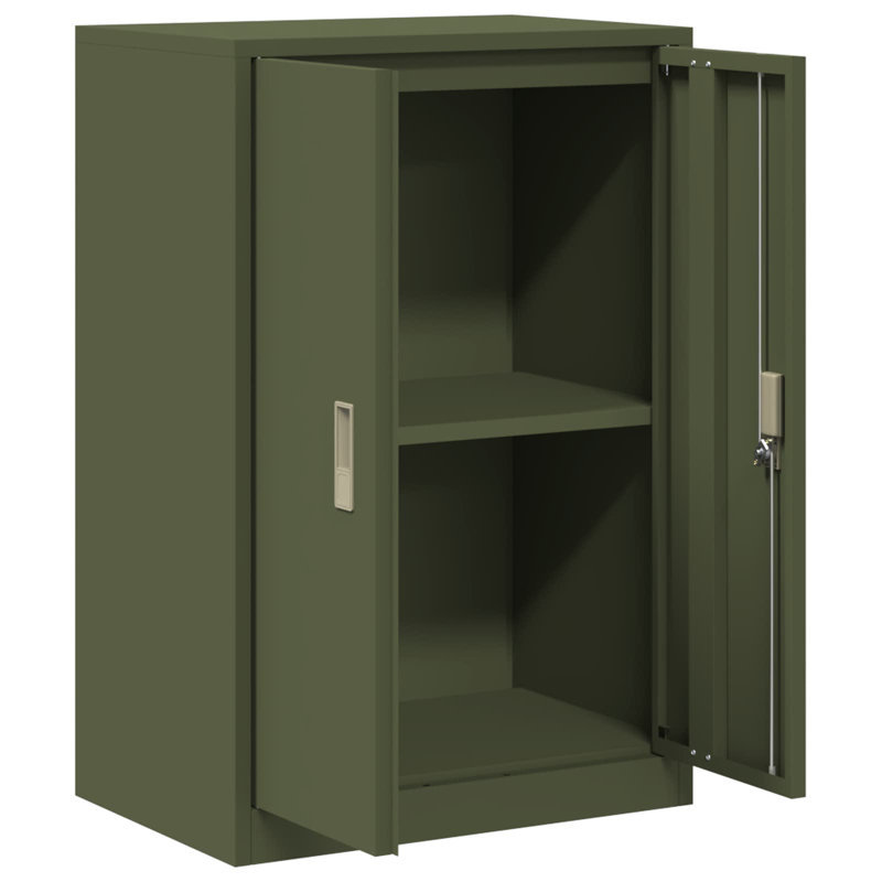 Storage Cabinet, Olive Green