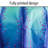 40-inch Teal Jellyfish 3D Windsock