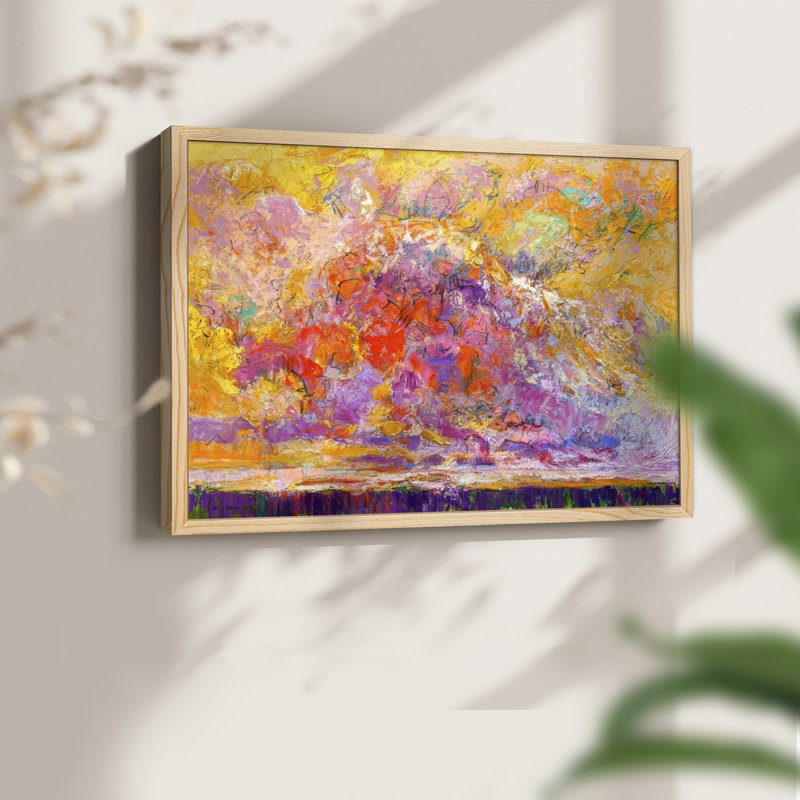 Splendid -Framed Print - Restickable, Natural, 11" H x 14" W