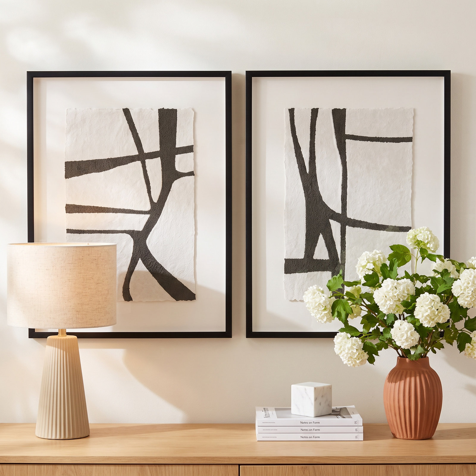 Arielis Wall Art Set, Black