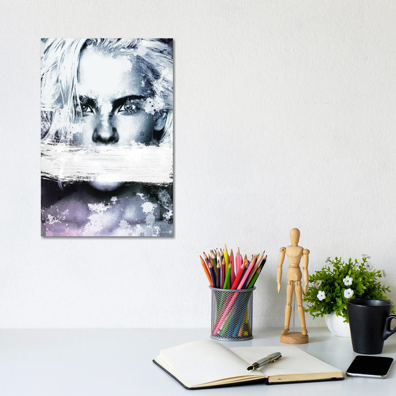 Silence 1 Piece Wrapped Canvas Wall Art, 20.32 cm H x 30.48 cm W