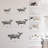 Whale Nautical Theme Modern Abstract Wall Accent Sculpture Hanging Decoration Metal Wall Decor-124839167-124839165