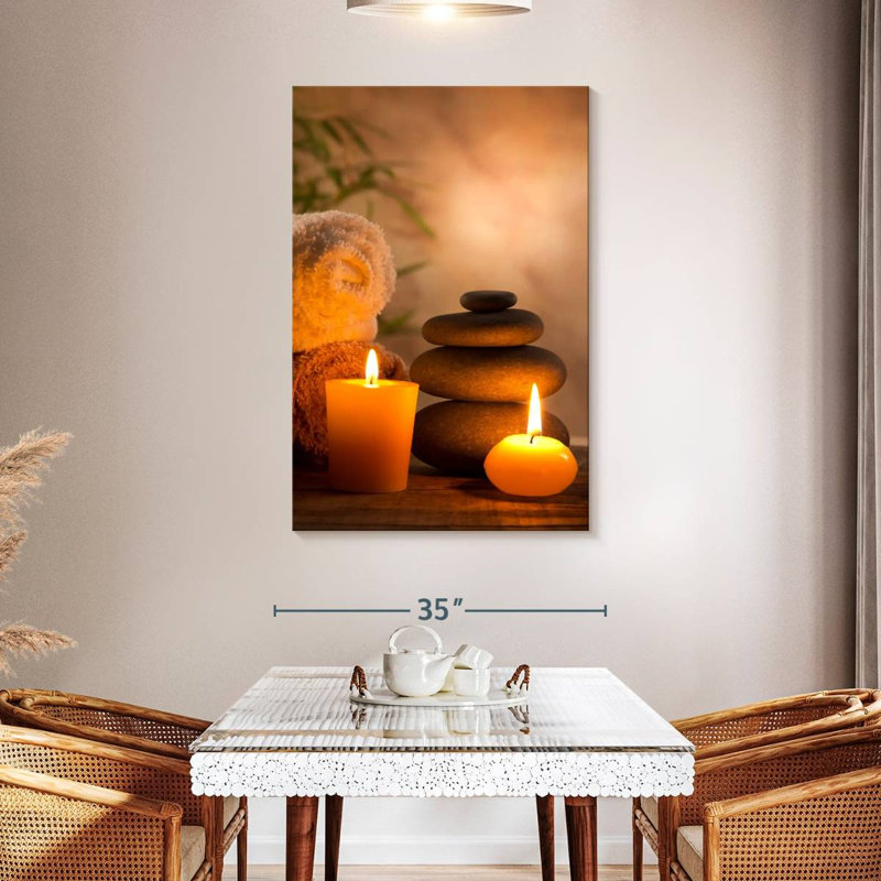 " Aromatic Spa Canvas Print ", 48" H x 32" W x 1.25" D