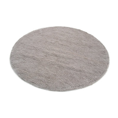 Softly Solid Colour Hand Woven Area Rug