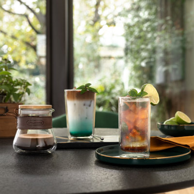 Double Wall Borosilicate Glass Carafe