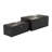 Wood Geometric Decorative Box with Hinged Lid Set-62860386