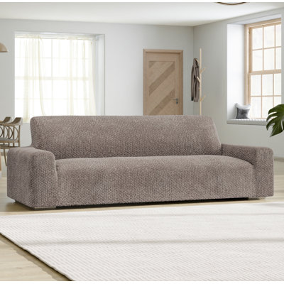 Stretchy Slipcover for Sofa - Soft to Touch & Easy to Clean - Velvet Collection