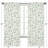 Floral Semi-Sheer Rod Pocket Curtain Panels-59965798