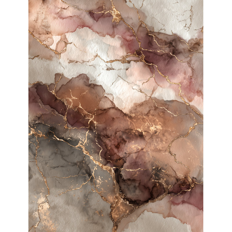 Blushed Terrain, 40" H x 53" W
