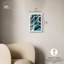 «Teal Tides Treasure II Shadowbox Print» par Art Remedy-115128124-115128126