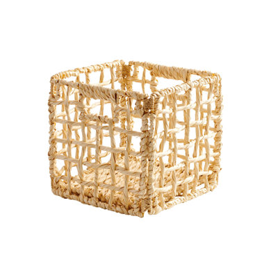 Bungalow Rose Wicker Bin