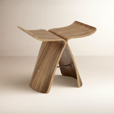 Nadir 16.93" W Plywood End Table 