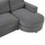 Canapé modulaire moderne en L de 84,6 po-1190177882