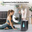 Humidificateur à brume fraîche 6l Kloudic pour chambre à coucher, 800 pieds carrés, diffuseur d'huiles essentielles, arrêt automatique, mode veille, ultra-silencieux pour une grande pièce, un salon, un bureau.