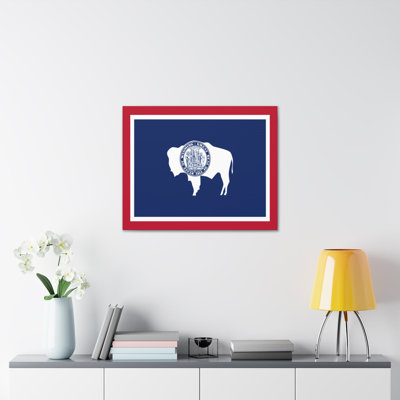 " Wyoming State Flag "