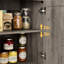 Buffet moderne 55,1 "avec crédence et armoires de rangement Zosia-950109047
