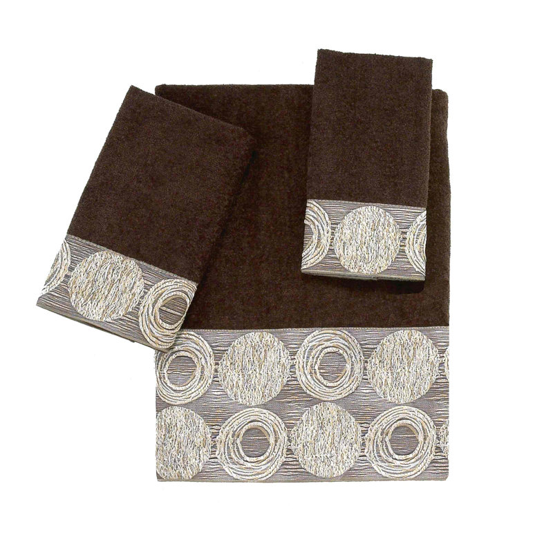 Avanti Linens Galaxy 3-Piece Towel Set, Mocha
