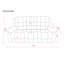 Canapé multifonctionnel 77,17 po avec inclinable et porte-gobelets-116403604